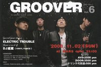 GROOVER  VOL.6      ADETOO出演イベント